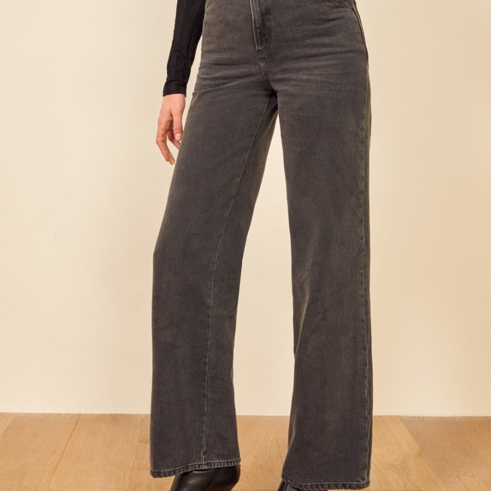 NWT Jackie Ultra High Rise Wide Leg